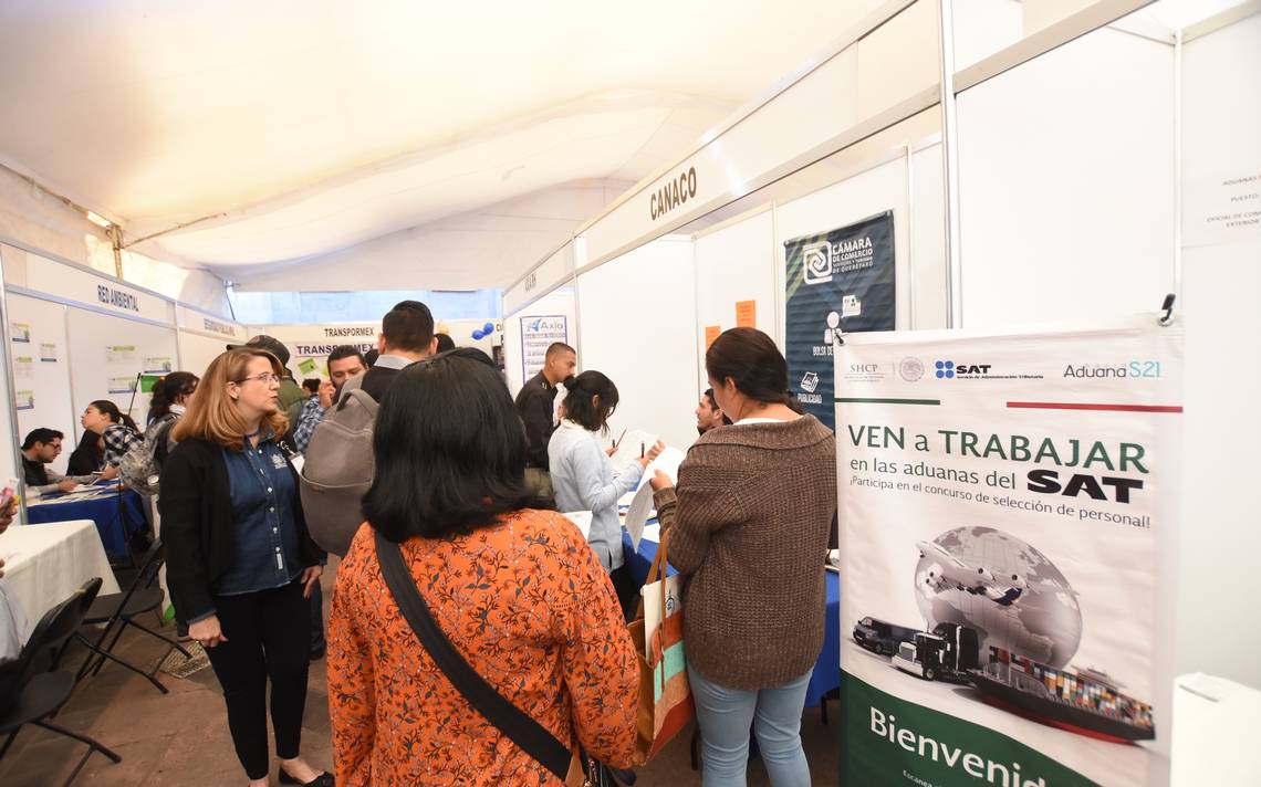 Primera feria municipal del empleo en la capital Diario de Querétaro